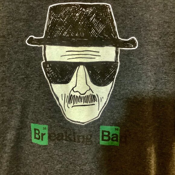 Breaking Bad Graphic Tee 2X Black - Picture 2 of 4